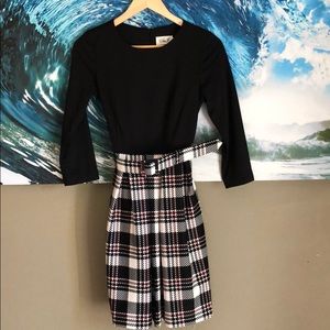 Plaid Eliza j dress